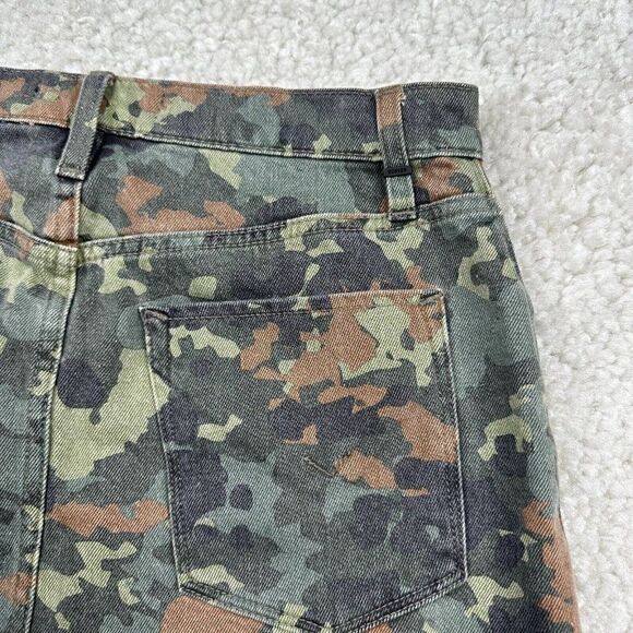 Hudson Viper Mini Camo Denim Skirt - Picture 8 of 14